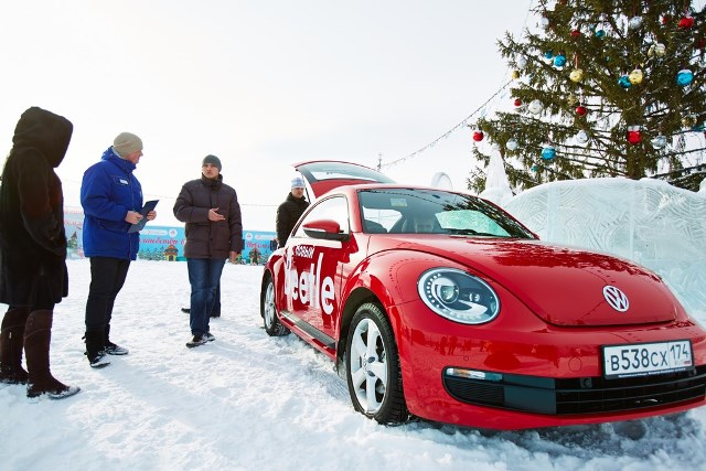 Автоцентр "Гольфстрим", официальный дилер Volkswagen  в Челябинске, устроил праздник зимнего спорта