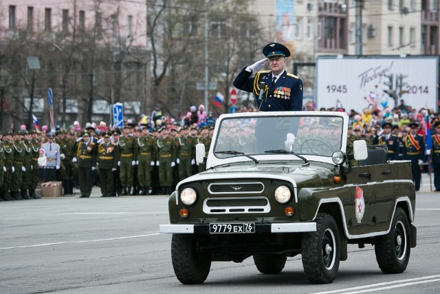 На площади Революции в Челябинске прошел Парад Победы (ФОТО)